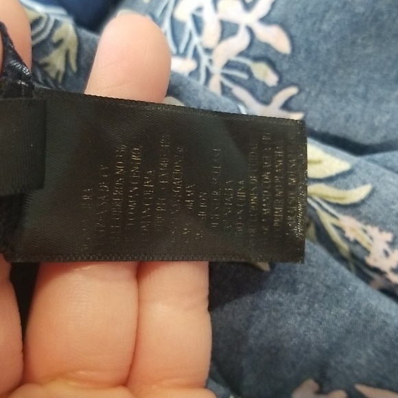 Fashion Jera Collection navy blue sleeveless pink floral midi dress size L - Picture 6 of 10